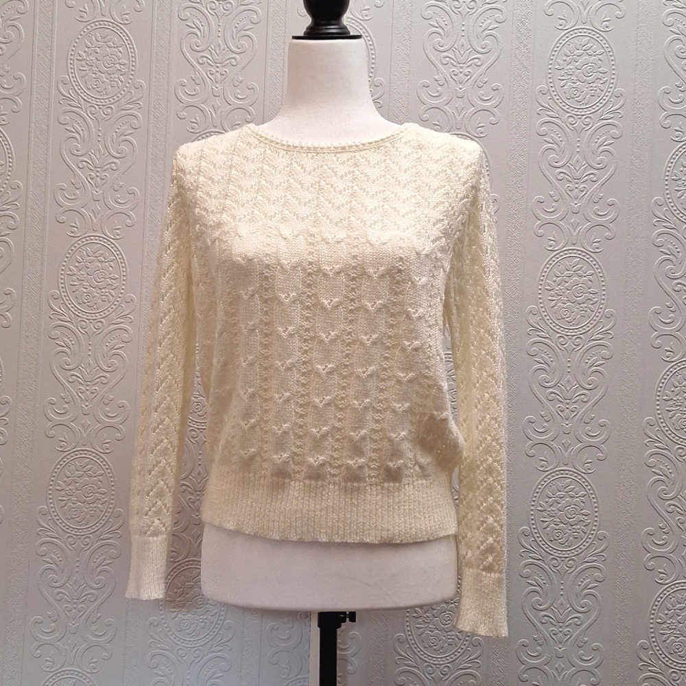 Open Knit Top